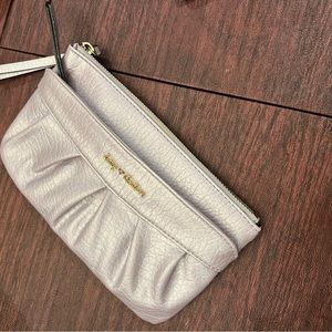 Juicy Couture Silver Wristlet Clutch